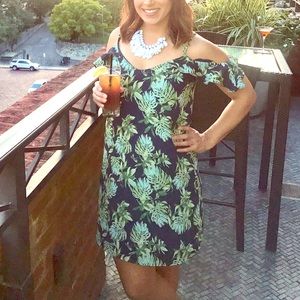 Leaf Pint Mini Dress